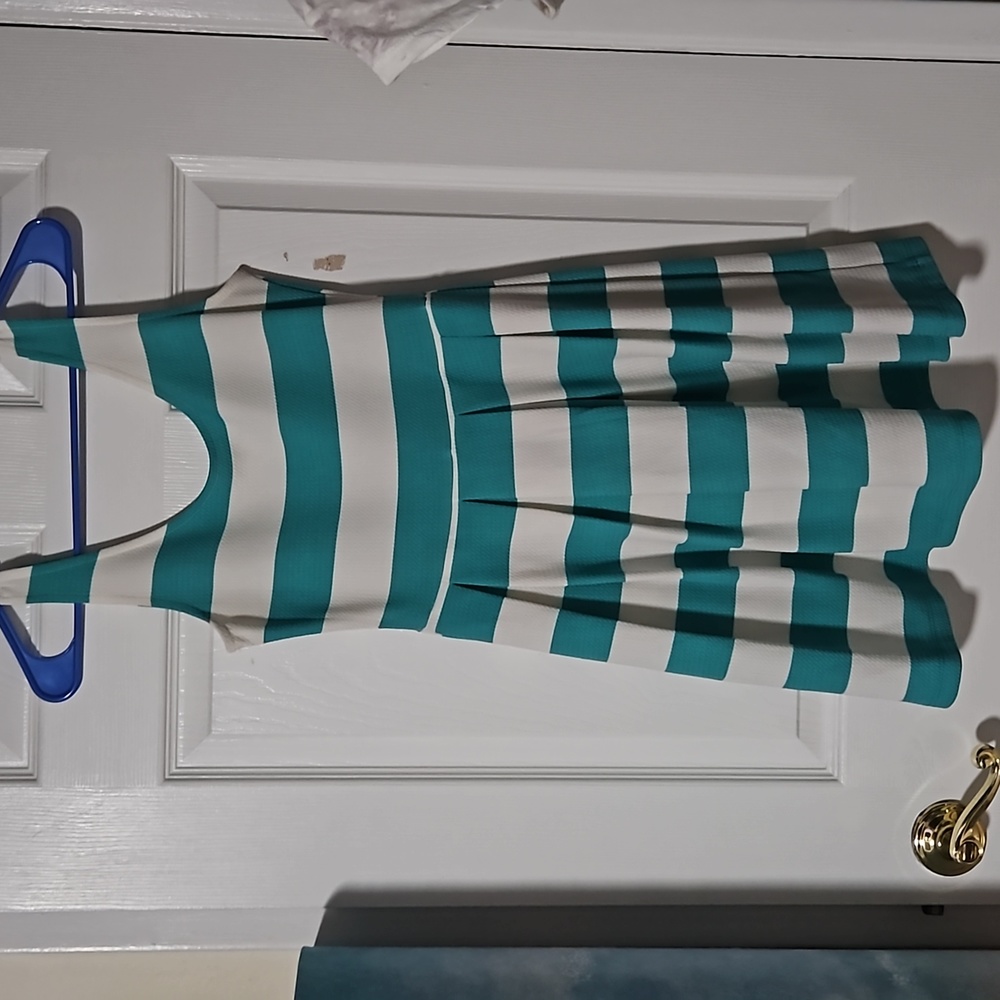 Nautical striped sundress